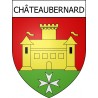 Châteaubernard 16 ville Stickers blason autocollant adhésif