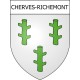 Stickers coat of arms Cherves-Richemont adhesive sticker