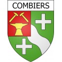 Stickers coat of arms Combiers adhesive sticker