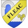 Adesivi stemma Fléac adesivo