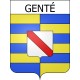 Stickers coat of arms Genté adhesive sticker