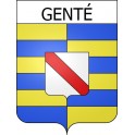 Adesivi stemma Genté adesivo