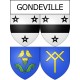 Adesivi stemma Gondeville adesivo