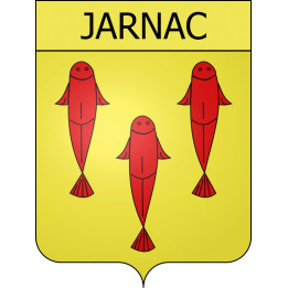 Jarnac Sticker wappen, gelsenkirchen, augsburg, klebender aufkleber