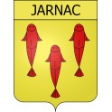 Stickers coat of arms Jarnac adhesive sticker