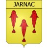 Jarnac Sticker wappen, gelsenkirchen, augsburg, klebender aufkleber
