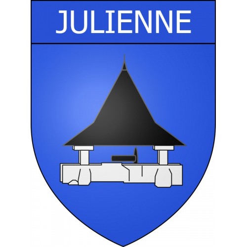 Stickers coat of arms Julienne adhesive sticker