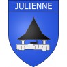 Julienne 16 ville Stickers blason autocollant adhésif