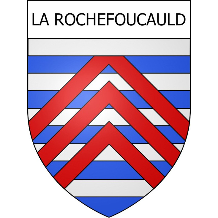 Stickers coat of arms La Rochefoucauld adhesive sticker