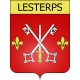 Adesivi stemma Lesterps adesivo