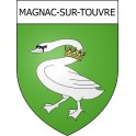 Stickers coat of arms Magnac-sur-Touvre adhesive sticker