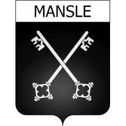 Mansle Sticker wappen, gelsenkirchen, augsburg, klebender aufkleber
