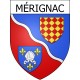 Mérignac 16 ville Stickers blason autocollant adhésif