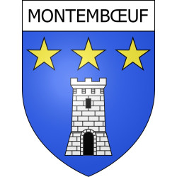 Adesivi stemma Montembœuf adesivo
