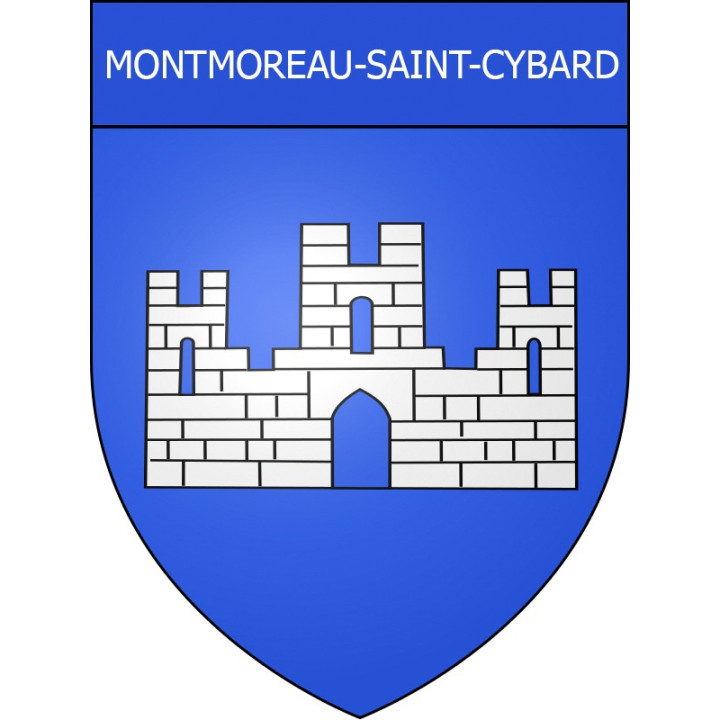Montmoreau-Saint-Cybard 16 ville Stickers blason autocollant adhésif