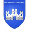 Montmoreau-Saint-Cybard Sticker wappen, gelsenkirchen, augsburg, klebender aufkleber