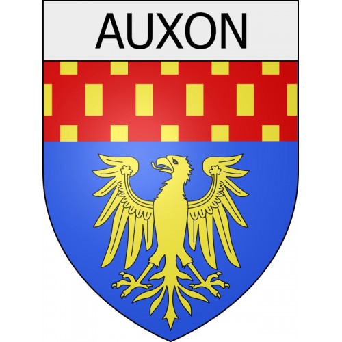 auxon 10  ville Stickers blason autocollant adhésif