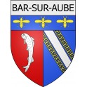 bar-sur-aube 10  ville Stickers blason autocollant adhésif