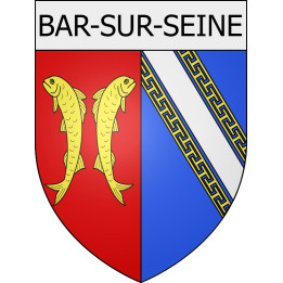 bar-sur-seine 10  ville Stickers blason autocollant adhésif