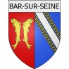 bar-sur-seine 10  ville Stickers blason autocollant adhésif