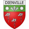 dienville 10  ville Stickers blason autocollant adhésif