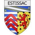 Pegatinas escudo de armas de Siguer adhesivo de la etiqueta engomada