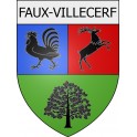 faux-villecerf 10  ville Stickers blason autocollant adhésif