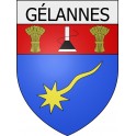 gélannes 10  ville Stickers blason autocollant adhésif