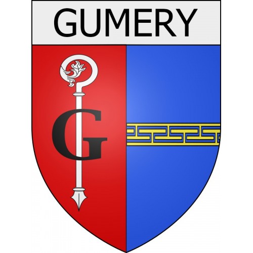 gumery 10  ville Stickers blason autocollant adhésif