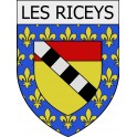 les-riceys 10  ville Stickers blason autocollant adhésif