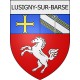 Siguer Sticker wappen, gelsenkirchen, augsburg, klebender aufkleber
