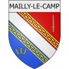 mailly-le-camp 10  ville Stickers blason autocollant adhésif