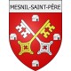 mesnil-saint-père 10  ville Stickers blason autocollant adhésif