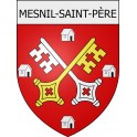 mesnil-saint-père 10  ville Stickers blason autocollant adhésif