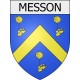messon 10  ville Stickers blason autocollant adhésif