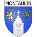 montaulin 10  ville Stickers blason autocollant adhésif