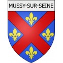 mussy-sur-seine 10  ville Stickers blason autocollant adhésif