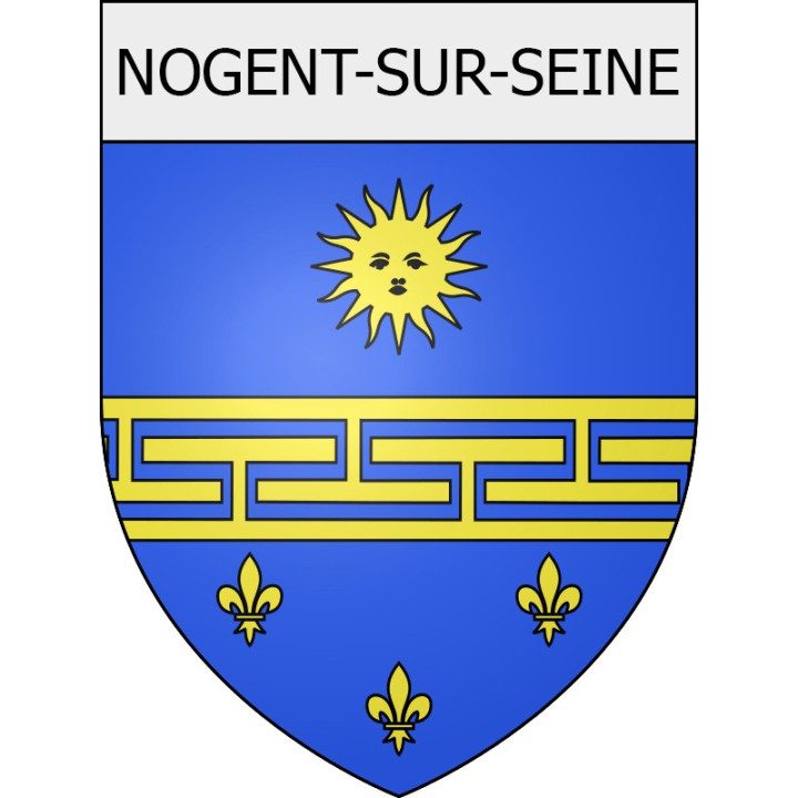 Stickers coat of arms Siguer adhesive sticker