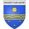 nogent-sur-seine 10  ville Stickers blason autocollant adhésif