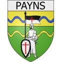 payns 10  ville Stickers blason autocollant adhésif