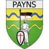 Stickers coat of arms Siguer adhesive sticker