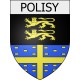 polisy 10  ville Stickers blason autocollant adhésif