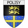 polisy 10  ville Stickers blason autocollant adhésif
