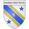 rosières-près-troyes 10  ville Stickers blason autocollant adhésif