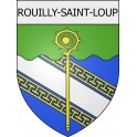rouilly-saint-loup 10  ville Stickers blason autocollant adhésif