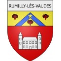 rumilly-lès-vaudes 10  ville Stickers blason autocollant adhésif