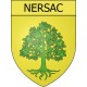 Nersac Sticker wappen, gelsenkirchen, augsburg, klebender aufkleber