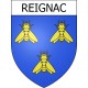 Reignac 16 ville Stickers blason autocollant adhésif