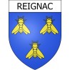 Reignac Sticker wappen, gelsenkirchen, augsburg, klebender aufkleber