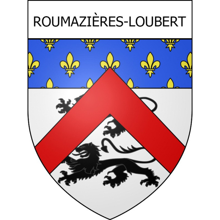 Roumazières-Loubert 16 ville Stickers blason autocollant adhésif